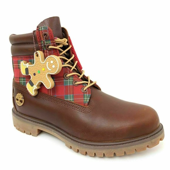 Timberland Women's Premium Brown Leather Boots A1U68 SIZE : 9.5 - Picture 2 of 11